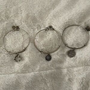 Alex and Ani set  of 3 bracelets